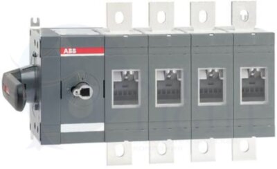 Рубильник OT630ES04K до 630А 4-полюсный бок. управление (в сборе) ABB 1SCA022860R2590