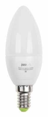 Лампа светодиодная (LED) "свеча" 5W E14 3000K мат 400Lm Jazzway 1036834A