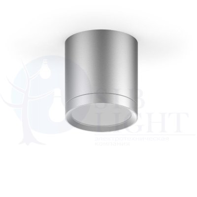 LED светильник накладной с рассеивателем HD019 6W (хром сатин) 4100K 68х75,420лм, 1/30
