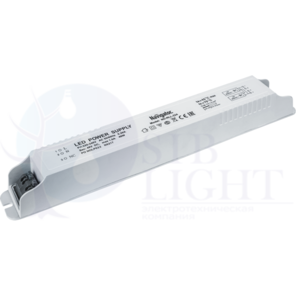 Пылевлагозащищенные светильники серии DSP-AC D07-48W-48V-1000mA