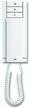 Устройство абонентское переговорное, с трубкой, цвет белый матовый ABB 8300-0-0080