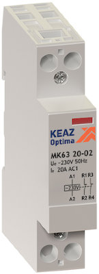 Контактор модульный OptiDin МК63-2010-230AC КЭАЗ 236840