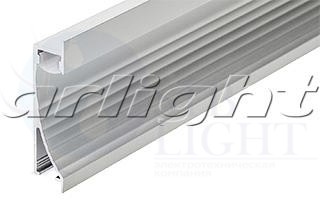 Профиль с экраном ALU-WALL-US-2000 ANOD+FROST Arlight 014909