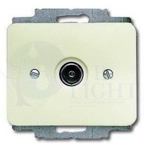ТВ-Розетка, Duro, слоновая кость ABB 1724-0-2737