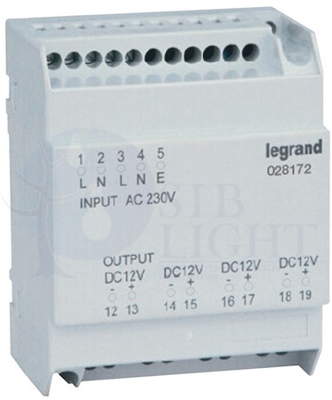 DMX3 1600 Блок пит 230В Legrand 028172