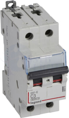 Автомат 2P 3А DX3-E (6 кА, C) Legrand 407272