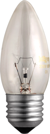 Лампа накаливания B35 240V 60W E27 clear Jazzway 3320331