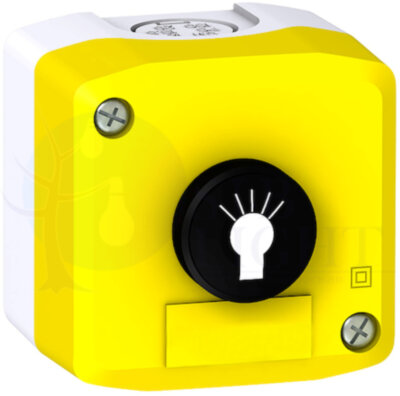 SE Кнопочный пост 1 кнопка 1НО 1НЗ Schneider Electric XALFKA2535
