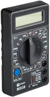 Мультиметр цифровой M838 Master EKF In-180701-bm838