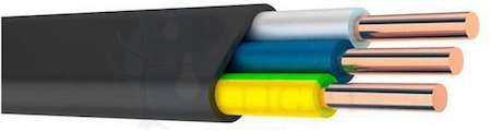 Кабель плоский ВВГнг(A)-LS 3x2.5 0.66 кВ (ТРТС, м) ЭЛПРОМ НТ000003008