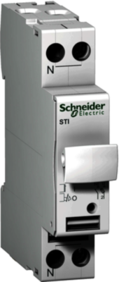 РАЗЪЕД-ЛЬ ПРЕДОХР. STI 1П+Н 10,3X38 500В Schneider Electric A9N15646