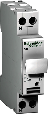 РАЗЪЕД-ЛЬ ПРЕДОХР. STI 1П+Н 10,3X38 500В Schneider Electric A9N15646