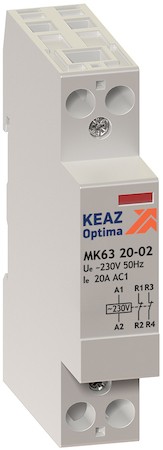 Контактор модульный OptiDin МК63-2011-24AC/DC КЭАЗ 236819