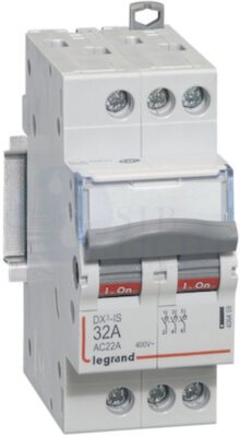 DX3 IS Рубильник 3P 32A Legrand 406459