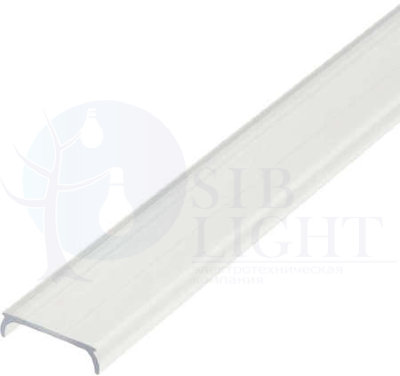 UFE-R08 CLEAR 200 POLYBAG Прозрачный рассеиватель для алюминиевого профиля, пластик. Длина 200 см. ТМ Uniel Uniel UL-00000616
