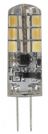 Лампа светодиодная LED 1.5Вт JC 4000К G4 нейтральный капсула 12V ERA Б0033190