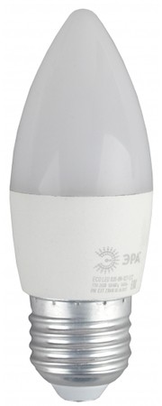 Лампа светодиодная LED B35-8W-827-E27(диод,свеча,8Вт,тепл,E27) ERA Б0030020