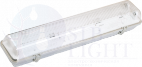 Светильник пылевлагозащищенный ЛСП3901А ABS/PS 2х18Вт IP65 IEK
