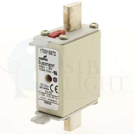 Предохранитель быстрый 250A 690В aR DIN 000 HSDNH, 170M1571D EATON 170M1571D