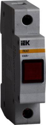 Сигнальная лампа ЛС-47 (красная) (неон) ИЭК IEK MLS10-230-K04