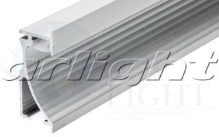 Профиль с экраном ALU-WALL-2000 ANOD+FROST