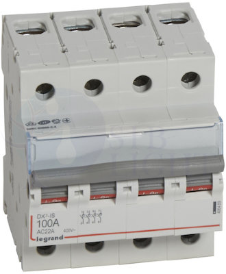 DX3 IS Рубильник 4P 100A Legrand 406489