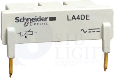ВАРИСТОР DC 24-48V КРЕПЛ.ВИНТ. Schneider Electric LA4DE3E