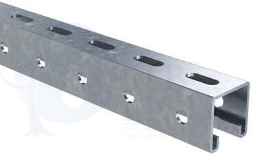 С-образный профиль 41х41, L500, толщ.2,0 мм ДКС BPV4105