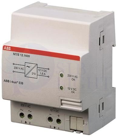 NT-S 12 1600 Источник питания 12 V DC 1600 mA MDRC ABB GHQ6050056R0002