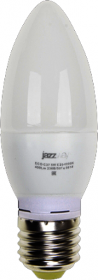 Лампа светодиодная (LED) "свеча" 5W E27 4000K мат 400Lm Jazzway 2855329A