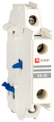 Контакт боковой дополнительный КБ-20 2NO для КМЭ EKF PROxima EKF ctr-kb-20