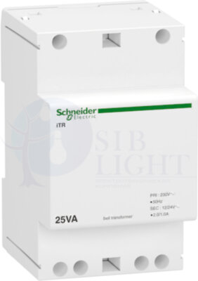 ЗВОНКОВЫЙ ТРАНСФОРМАТОР iTR 25ВА 12/24В Schneider Electric A9A15215