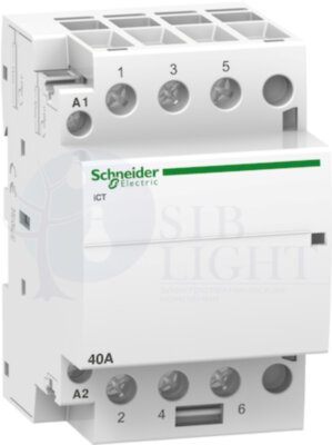 МОДУЛЬНЫЙ КОНТАКТОР iCT40A 3НО 220/240В 60ГЦ Schneider Electric A9C20643