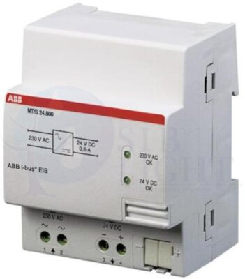 NT//S 24.800 Источник питания, 24 V DC, 800 mA, MDRC ABB GHQ6050057R0002