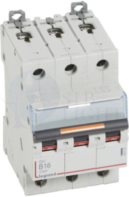 Автомат 3P 16А DX3 (25 кА, B) Legrand 409729