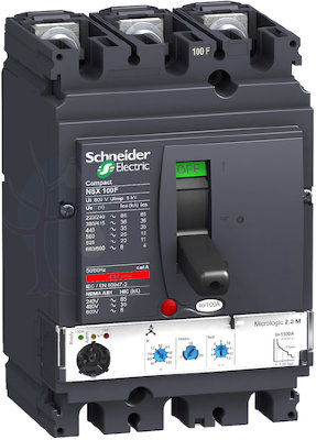 3П3Т АВТОМ. ВЫКЛ.MR. 2.2 M 50A NSX100F Schneider Electric LV429827