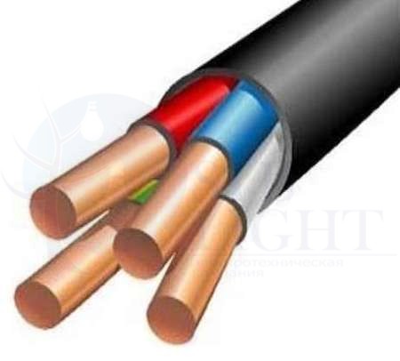 Кабель ВВГнг 4x10 (м) Элкаб КЗ 13153