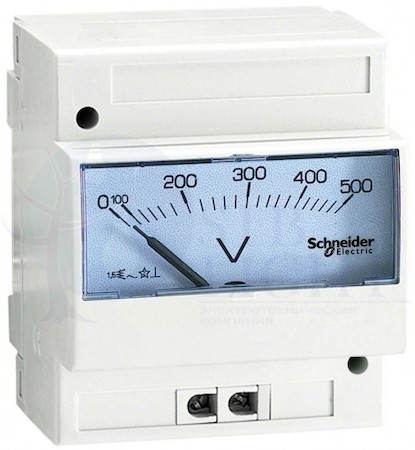 SE Powerlogic Вольтметр аналоговый 0-300В Schneider Electric 16061