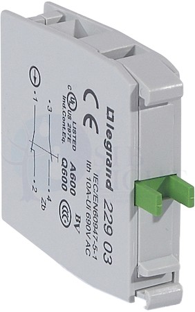 Osmoz Контактный блок НО/НЗ винт.кл Legrand 022903