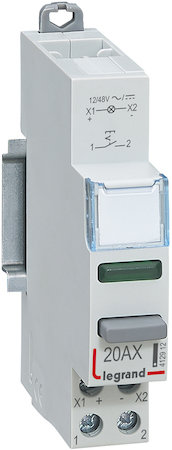 CX3 Выкл.Кн.Фикс. НО зел.инд. Legrand 412914