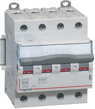 DX3 IS Рубильник 4P 63A Legrand 406481