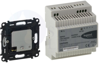 Аудио-вход с блоком питания Legrand 752038