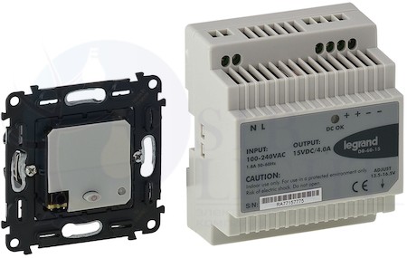 Аудио-вход с блоком питания Legrand 752038