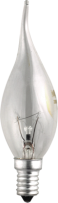 Лампа накаливания CT35 40W E14 clear "Свеча на ветру" Jazzway 3321451