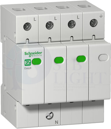 ОГРАНИЧИТЕЛЬ ПЕРЕНАПР. EASY9 3П+H 20кА 400В =S= Schneider Electric EZ9L33720