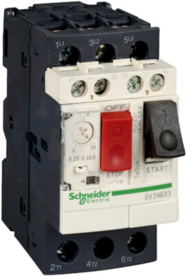 АВТ. ВЫКЛ С КОМБ. РАСЦЕП.1-1,6А+КОН Schneider Electric GV2ME06AE11TQ