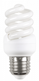 Лампа энергосберегающая КЭЛ-FS спираль Е14 15Вт 4000К Т2 IEK