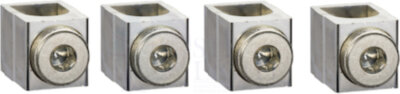 4 АЛЮМ. ЗАЩЕЛК. КЛЕММЫ ДО 250А 25-95 ММ2 Schneider Electric LV429228