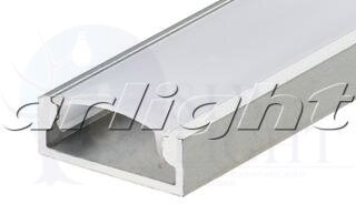 Профиль с экраном ALU-WIDE-H8-2000 ANOD+FROST Arlight 014852