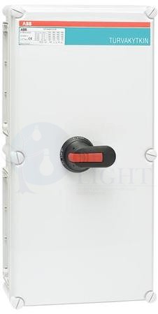 Рубильник в боксе OT250KFCC3B до 250А 3х-полюсный нет фланец II ABB 1SCA022278R2150